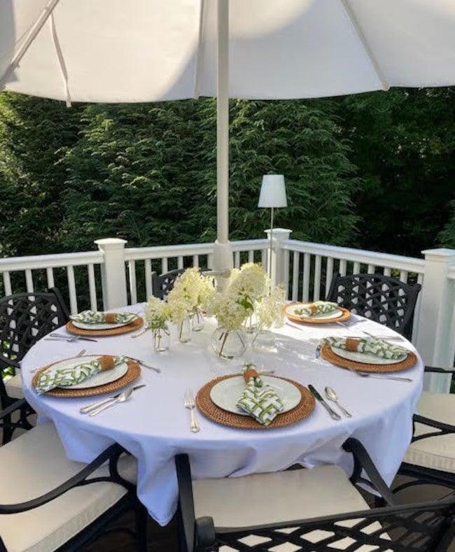 heavy duty fitted patio table covers w umbrella hole Round Tablecloth with Wood Texture Outdoor Fitted Tablecloth with Zipper Round Elastic Cover Waterproof Umbrella Table Cloth 36