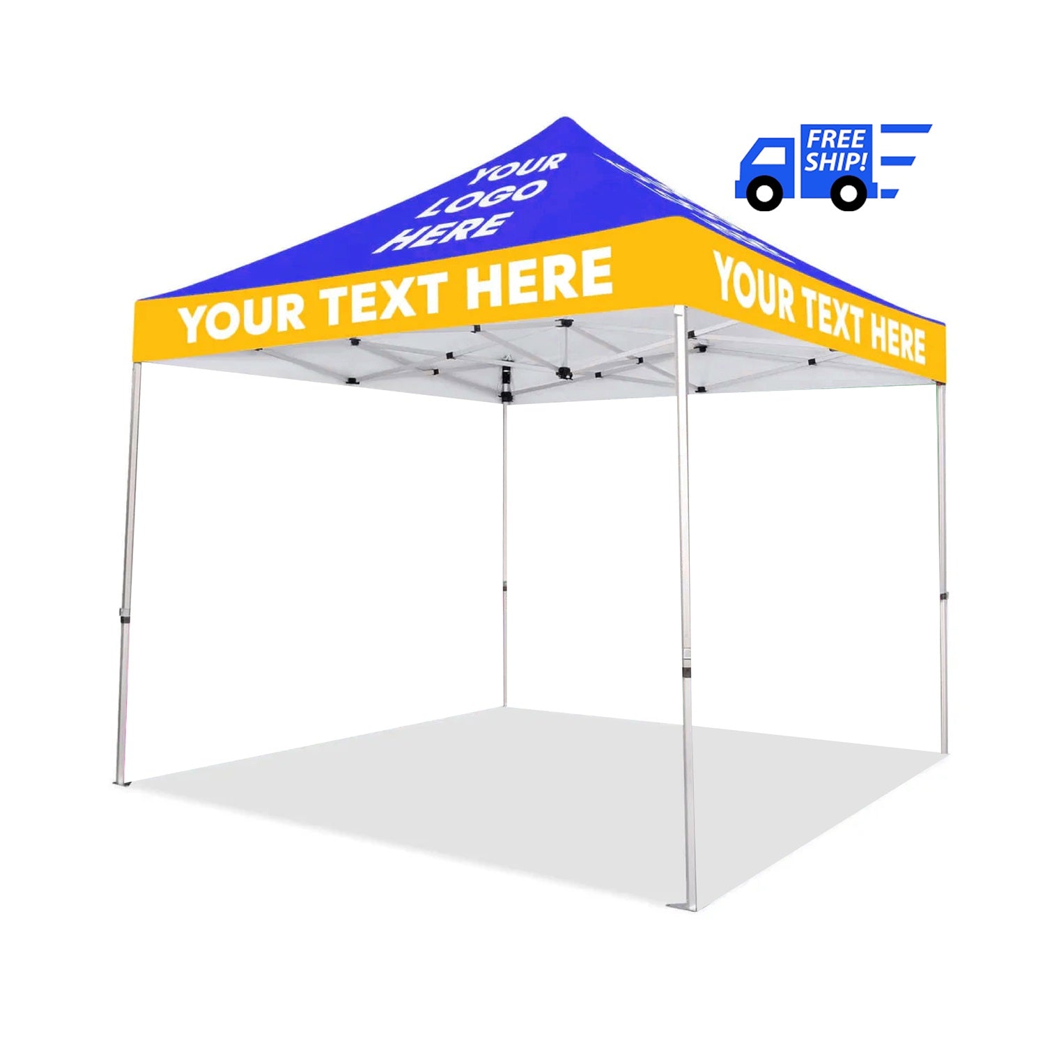 custom 10x10 tent canopy Custom Tents With Logo 10' x 10'