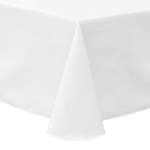 Rectangular Poly Cotton Twill Tablecloth