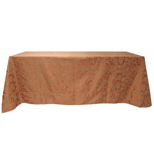 Rectangular Fitted Tablecloth Standard 29" Height Miranda Damask