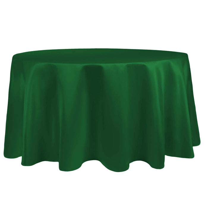 Round Duchess Satin Tablecloth - Premier Table Linens