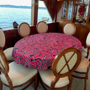 Oval Tablecloths with Prints - Premier Table Linens