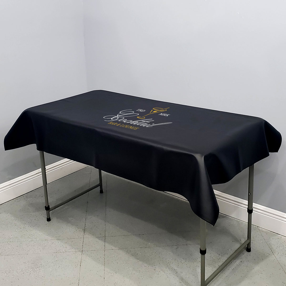 Vinyl 2024 table skirt