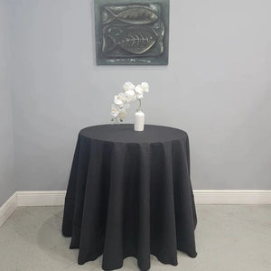 Cafe 90" Round Romance Iridescent Tablecloth