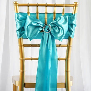 10 Satin Chair Sashes - Premier Table Linens
