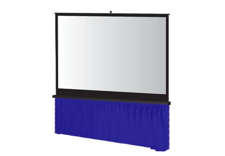 38" x 87" Poly Value Tex Projector Screen Skirt
