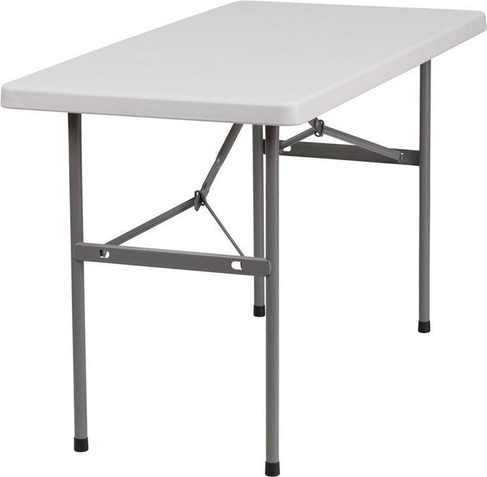4' Plastic Folding Table 24