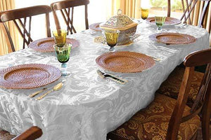 Rental Melrose Damask Tablecloth - Premier Table Linens - PTL 90" x 132" Rectangular 