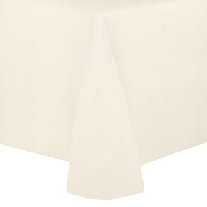 Ivory 90" x 132" Rectangular Havana Tablecloth - Premier Table Linens - PTL 