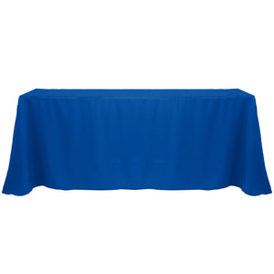 Royal 90" x 156" Rectangular Poly Premier Tablecloth - Premier Table Linens - PTL 