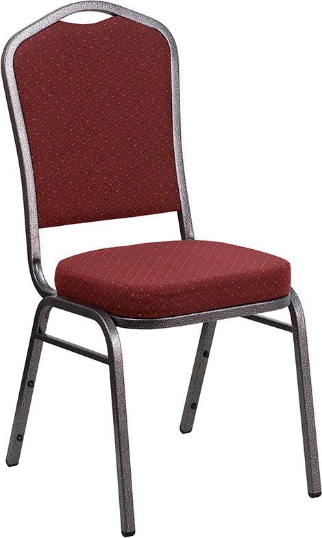 Light Brown Fabric Stacking Banquet Chair, Copper Frame