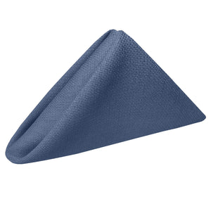 Havana napkin in navy color Folded in a triangle form