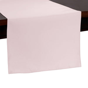 Ice Pink 13" x 108" Poly Premier Table Runner - Premier Table Linens - PTL 