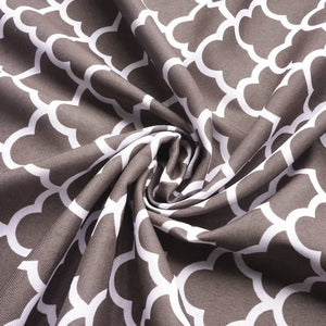 Rectangular Outdoor Tablecloth With Umbrella Hole & Zipper, Arelis Damask - Premier Table Linens - PTL 