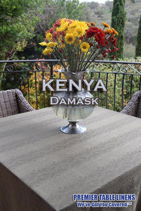 Kenya Damask Chair Cover - Premier Table Linens - PTL 