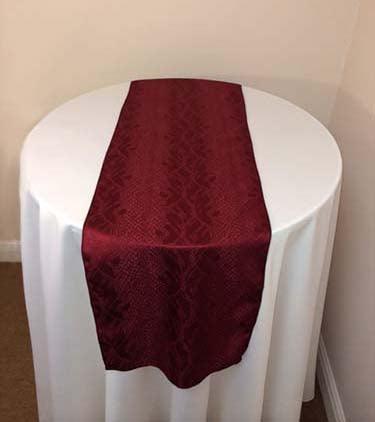 Kenya Damask Table Skirt