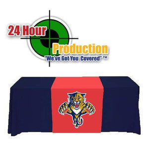 Custom printed tablecloth for the Florida Panthers