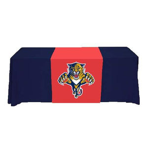 Custom Printed Table Runner for the Florida Panthers