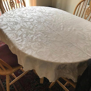 Melrose Damask Tablecloth 