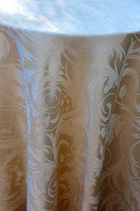 Melrose Damask Oval Tablecloth - Premier Table Linens - PTL 