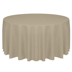 Natural 108" Round Havana Tablecloth - Premier Table Linens - PTL 