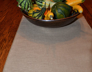 Natural 13" x 108" Havana Table Runner with Square ends - Premier Table Linens - PTL 