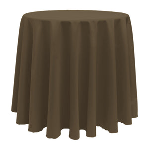 Olive 90" Round Poly Premier Tablecloth - Premier Table Linens - PTL 