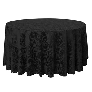Outdoor Tablecloth With Umbrella Hole, Melrose Damask - Premier Table Linens