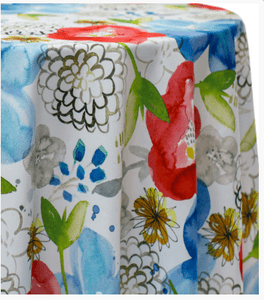 Oval Tablecloths with Prints - Premier Table Linens - PTL 