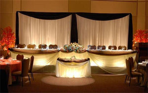 Polyester Wedding Curtain Backdrop - Premier Table Linens 