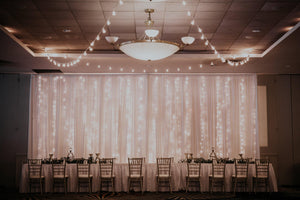 Polyester Wedding Curtain Backdrop - Premier Table Linens 