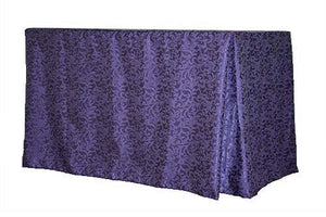 Rectangular Fitted Tablecloth Standard 29" Height Somerset Damask - Premier Table Linens - PTL 