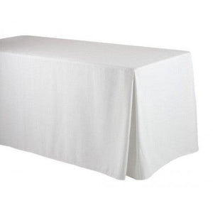 Rectangular Fitted Tablecloth Standard 29" Height Spun Poly - Premier Table Linens - PTL 