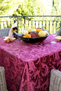 Rental Melrose Damask Tablecloth - Premier Table Linens - PTL 90" x 90" Square 
