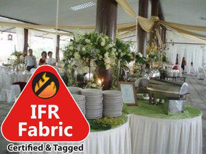 Round Fire Retardant Tablecloths - Premier Table Linens - PTL 
