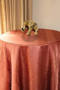 Round Kenya Damask Tablecloth - Premier Table Linens - PTL 