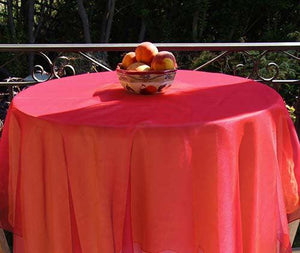 Round Organza Overlays - Premier Table Linens - PTL 