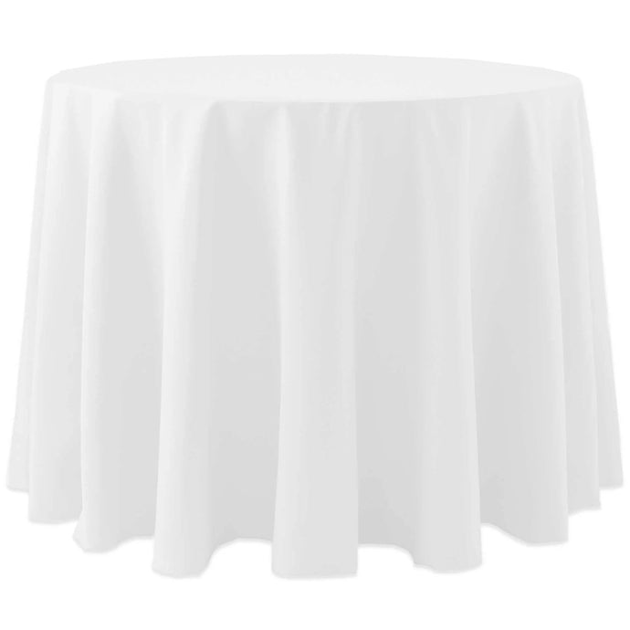 Round Spun Poly Tablecloth - Premier Table Linens