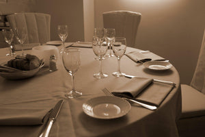Round Velvet Table Topper With Elastic - Premier Table Linens - PTL 
