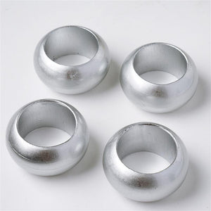 Silver Acrylic Napkin Ring - Premier Table Linens - PTL 