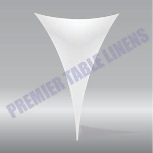 Skinny Triangle Spandex Hanging Sail - 3 Points - Premier Table Linens - PTL 