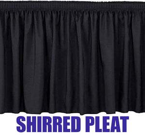 Spun Poly Table Skirt - Premier Table Linens - PTL 