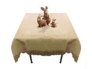 Square Burlap Tablecloth - Premier Table Linens - PTL 