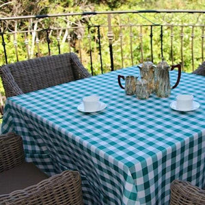 Square Checkered Tablecloth, Gingham Tablecloths - Premier Table Linens - PTL 