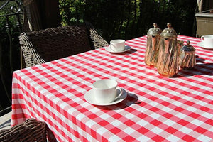 Square Checkered Tablecloth, Gingham Tablecloths - Premier Table Linens - PTL 
