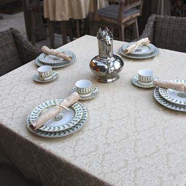 Square Saxony Damask Tablecloth - Premier Table Linens - PTL 