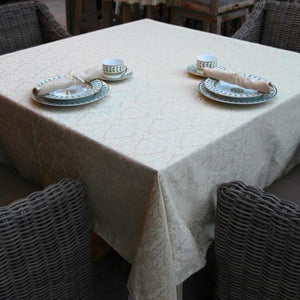 Square Saxony Damask Tablecloth - Premier Table Linens - PTL 