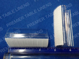 Standard ¾" To 1" Velcro® Table Skirt Clips - Premier Table Linens - PTL 