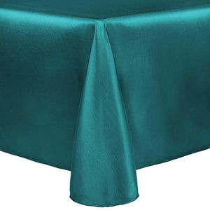 Teal 60" x 120" Rectangular Majestic Tablecloth - Premier Table Linens - PTL 
