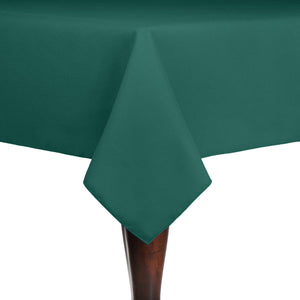 Teal 72" x 72" Square Spun Poly Tablecloth - Premier Table Linens - PTL 